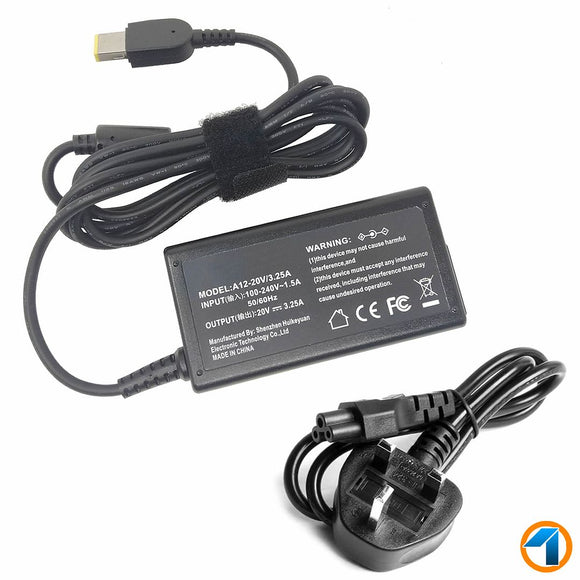 For Lenovo ThinkPad T540p 20BF Compatible Laptop Adapter Charger 20V 3.25A 65W