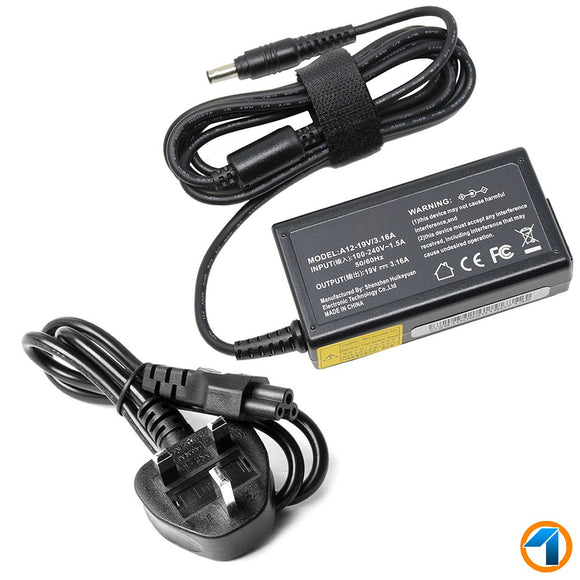 19V 3.16A For Samsung R60 plus NP-R60Y NP-R510 Laptop Charger Adapter